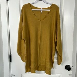 Mustard yellow sweater